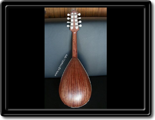 Classical bowlback mandolin
